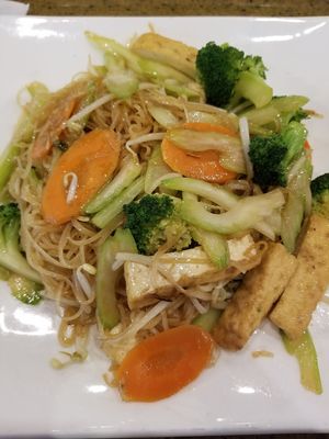 #93 with rice noodles (instead of egg noodles) at Thinh An in Tampa