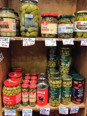 Olives, pickles, kraut at Sea Lovers in Savusavu