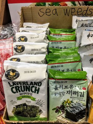 Seaweed chips at Sea Lovers in Savusavu