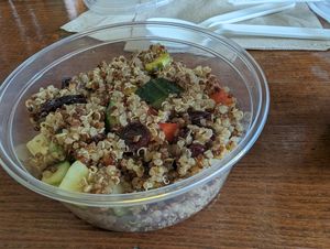 Quinoa salad at Ely's To Go in Boardman
