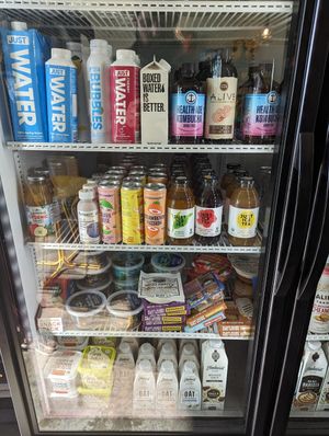 Vegan grocery at Ely's To Go in Boardman