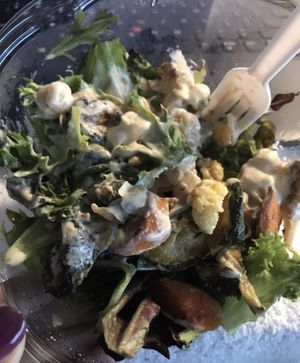 Roasted vegetable salad   at Seed Cafe in Minneapolis