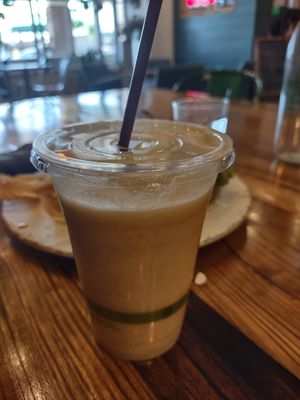 Orange dreamsicle smoothie at Seed Cafe in Minneapolis
