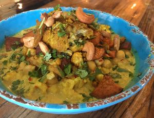 The Golden Child Rice Bowl at Seed Cafe in Minneapolis