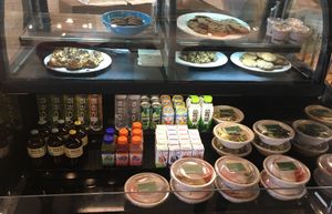 Grab & go cooler at Seed Cafe in Minneapolis