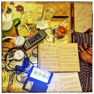 Tea and work! at First Flush in Kolkata