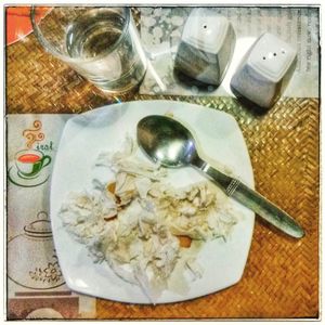 Shredded Paper Napkin specially prepared by 2 years old Viyaan at First Flush in Kolkata