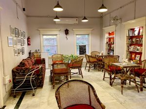 Interior at First Flush in Kolkata