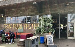 Entrance at Fenix Food Factory in Rotterdam
