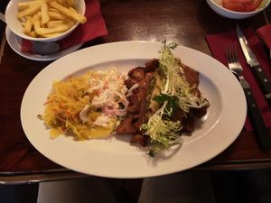 Vegan kipsate at Eetcafé De Beurs in Hoogeveen