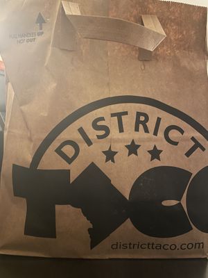   at District Taco in Washington