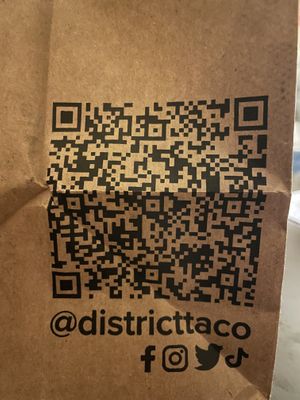   at District Taco in Washington