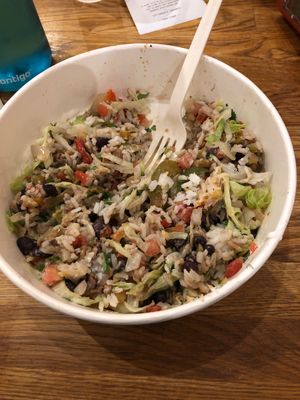 Burrito Desnudo at District Taco in Washington