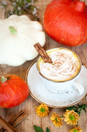 Super spicy latte at Erpingham House at Cloud Twelve in West London