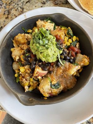 Southwest skillet added spinach   at Sage Biscuit Cafe - Downtown in Bradenton