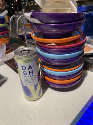 I think we spent all out money 🙈 at Yo! Sushi in Southampton