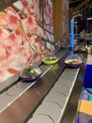 That broccoli is mine!! 😍 at Yo! Sushi in Southampton