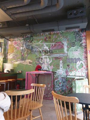 Inside at Heyzel Coffee in Augsburg