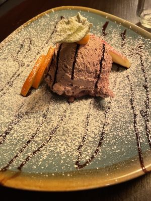 Chocolate mousse   at Bodhi in Augsburg