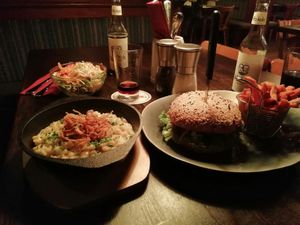 Completely vegan. Super delicious   at Bodhi in Augsburg