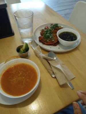 Sopa de fideo y tacos de birria   at Healthy Substance - Garfield Ridge in Chicago