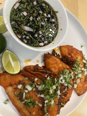 Birria tacos   at Healthy Substance - Garfield Ridge in Chicago