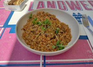  at Landwer Cafe in Ashkelon