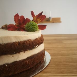 Bday cake! at Audacieuse Vanille in Montreal