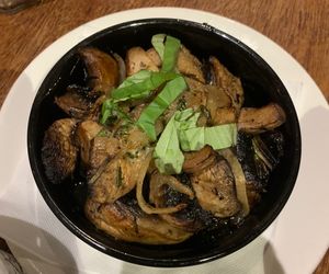 Mushroom Entree  at Rococo in Hawthorn