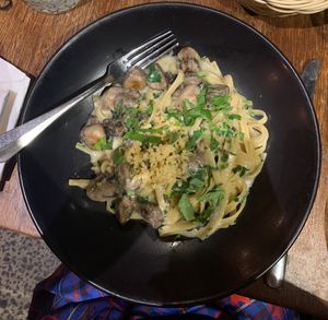 Fettuccine ￼ at Rococo in Hawthorn