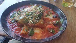Vegan Lasagne at Rococo in Hawthorn