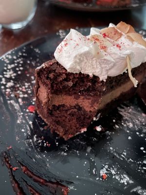 This Italian restaurant has a large vegan menu with nostalgic Italian food! They even have desserts! Great experience, would recommend.  at Rococo in Hawthorn