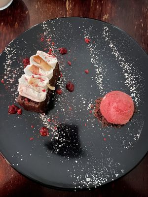 This Italian restaurant has a large vegan menu with nostalgic Italian food! They even have desserts! Great experience, would recommend.  at Rococo in Hawthorn