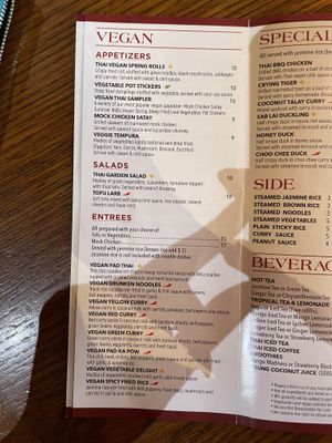   at Sab Lai Thai Kitchen in San Diego