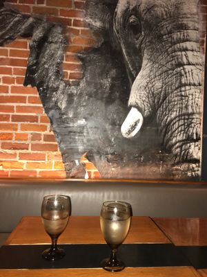 Table at Sab Lai Thai Kitchen in San Diego