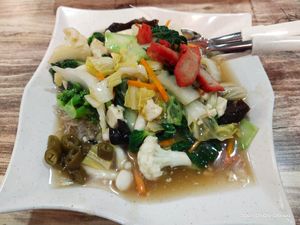 什锦 bee hoon $4.5 at 340 Vegetarian in Northeast Singapore