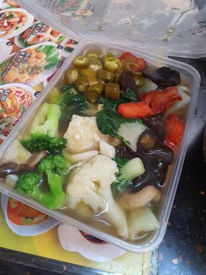 $4 Hor Fun ~ Circuit Breaker Period Phrase 2 at 340 Vegetarian in Northeast Singapore