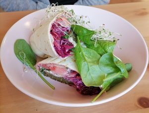 Falafel Wrap at Zielona Baza in Rzeszow