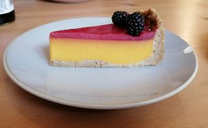 Cake at Zielona Baza in Rzeszow