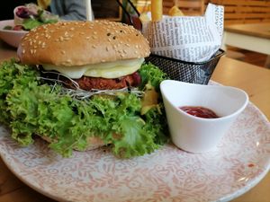 BBQ Burger at Zielona Baza in Rzeszow