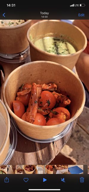 A part of the family platter 🥰 at Balance Bowl in Gzira