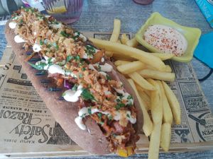 BBQ jackfruit at Balance Bowl in Gzira