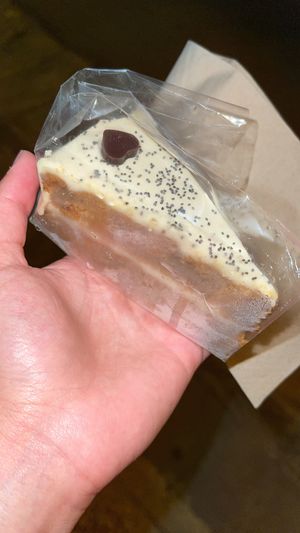 Take away carrot cake at Balance Bowl in Gzira