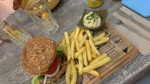 Turkish Teaser burger at Balance Bowl in Gzira