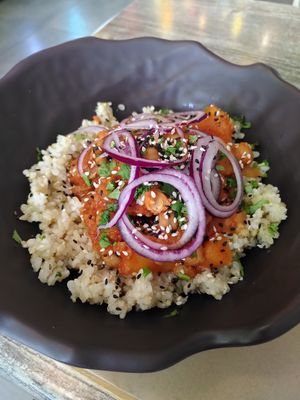 Weekly special - chickpea&sweet potato curry at Balance Bowl in Gzira