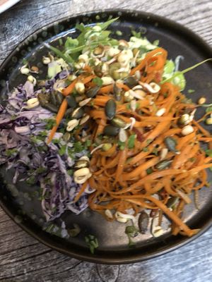 Trio salads  at Balance Bowl in Gzira