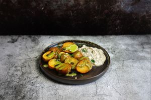 Crispy Baby Potatoes at Balance Bowl in Gzira