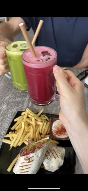 The vegan wrap   at Balance Bowl in Gzira