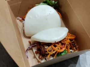 Jackfruit bao buns at Balance Bowl in Gzira
