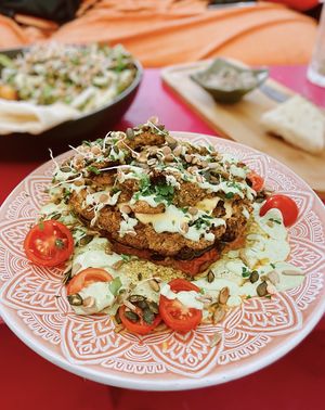 Cauliflower steak #Veganuary at Balance Bowl in Gzira